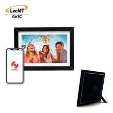 WiFi 10.1 Inch Digital Picture Photo Frame 1280 X 800 IPS Touch Screen 16GB Smart Photo Share Photos or Videos Via Frameo APP