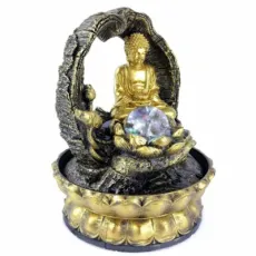 Resin Buddha Fountain Figurines and Other Decorative Crafts