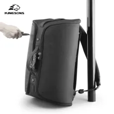 Anti-Theft Functional Backpack Folderable Laptop Bag for Daily Travel Communting