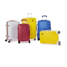 20′ 24′ 28′ Custom ABS PC Travel Bag Trolley Suitcase Set Luggage with Wheel