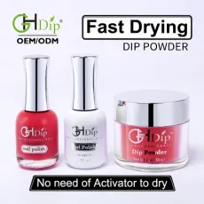 Acrylic DIP Nails Color Match 3 in 1 Fast Drying Dipping Powder