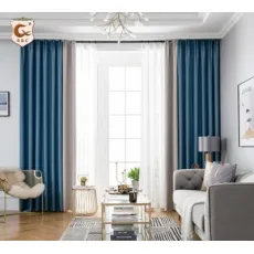 Classic Style Dubai Window Curtain High Quality Curtain Fabric for The Living Room