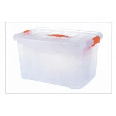 Household Daily Storage 50L Wholesale Clear Plastic Container with Lid