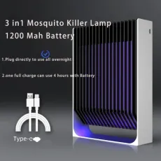 Brand New Version 3 in 1 Rechargeable Mosquito Killer Lamp Insect Killer, Pest Control