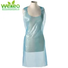 Wholesale Personal Protection Cleaning Kitchen HDPE/LDPE/PE Polythene Disposable Aprons