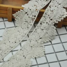 New Design Cotton Lace Purfle Lace Trimming