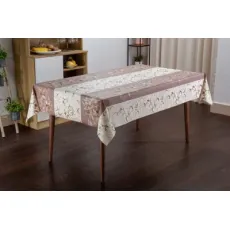 Luxury Home Decorative Waterproof Cloth Table Cover Fashion Printed PVC Tablecloth for Dining Room