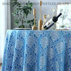 Blue Hotel Tablecloth Banquet Tablecloth Wedding Tablecloth Meeting Room Tablecloth