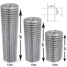 Galvanized and PVC Coated Welded Wire Mesh Netting for Security Fence and Garden Fence