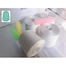 POY DTY Yarn Waste 100 Polyester From Textile Waste Manufacturer / Waste Yarn Sizing for Polyester Popcorn