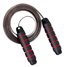 Adjustable Fitness Tangle-Free Speed Skipping Jump Rope for Aerobic Exercise