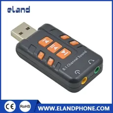 Good Quality 8.1 Channel USB 2.0 Sound Card