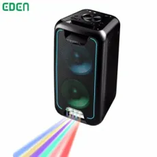 2020 Popular Bluetooth New Wireless Ce RoHS Rechargeable DJ Karaoke Speaker Sound Box ED-502 with LED