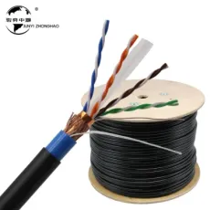 High Speed Cat5e CAT6 CAT6A Outdoor LAN Cable Twisted Pair UTP STP FTP Cat 6 Network Cable