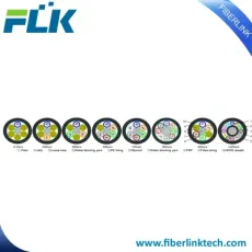 FTTH 12-144 Cores Fiber Optic Outdoor Air Blown Micro Duct Cable