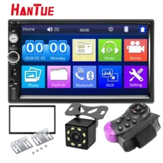 7 Inch Universal 2 DIN Wince Car Video 7 Color Light HD Screen Stereo Car Stereo MP5 Multimedia Player Audio Video