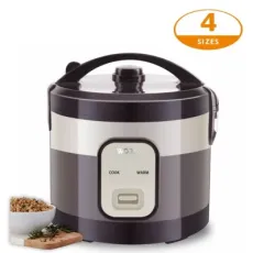 Bigger Family Electrical Household Use Appliance with Micro Pressure Cooker and Warmer with Shiny Finish Body