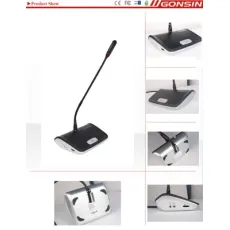 Discussion Video Conferencing Group Gooseneck Mic Video Conference System with Meet Voice Tracking Zoom Video Conference Camera