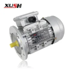 1.1kw 2pole Three Phase Induction AC Motor with Aluminum Shell