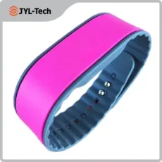 Waterproof Dust-Proof Shock-Proof and High Temperature Resistance RFID Silicone Wristband