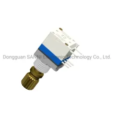 RE9110L 9mm Metal Shaft Encoder with Push Switch