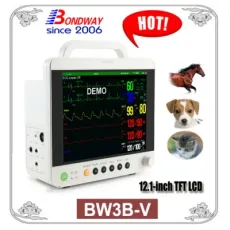 12.1 Inch TFT Large Screen Veterinary Patient Monitor, Veterinary Clinic Instrument, Bw3b-V