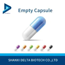 High Quality Vacant Capsule GMP/ Halal/ ISO Certificated Medical Use Manufacturing Gelatin/ HPMC/ Pulluan/ Organic Vegetable Empty Capsules