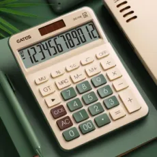 Colorful Professional Twelve Digits Desktop Calculator for Business Gift
