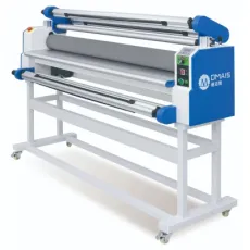 DMS-1680A 63" 160cm Wide Format Automatic Hot and Cold Roll to Roll Vinyl Laminator