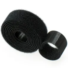 10mm Back to Back Hook & Loop-Tie Tape Binding Thread Non-Sewing Adhesive Buckle Tape Computer Headphone Data Line Organizing Tape