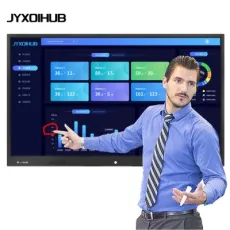 98 Inch Interactive Whiteboard Digital All in One PC for Education Crystal Shelf Display Overhead Projector Remote Video Conference Equipment