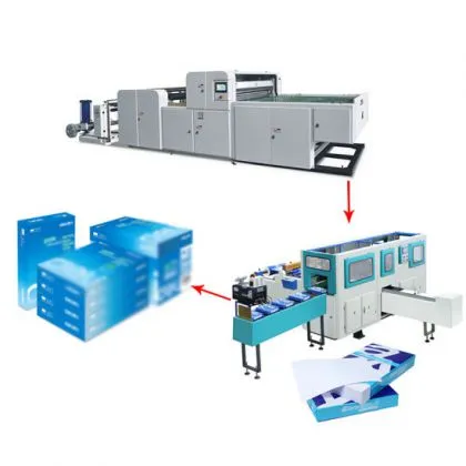 Factory Price Fully Automatic A4 Paper Cutting Machine and Packaging Machine Complete Production Line Paper Product Making Machinery