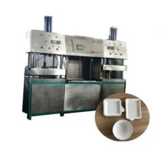 Rice Straw Sugarcane Bagasse Wood Pulp to Disposable Bowl Cup Paper Tableware Plate Making Machine
