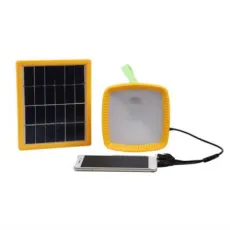 Solar Charger for Mobile with FM Radio Lantern