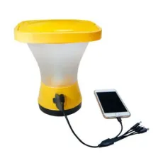 Original Design Sales LED Flashlight Emergency Camping Light Phone Charger