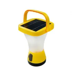 IP64 Rainproof Solar Energy LED Rechargeable Camping Lantern with Sos Flash Light