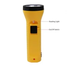 Solar Power Torch with Reading Light and UVC