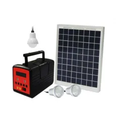 Mini Solar Panel Solar Power System Solar Energy System for Solar Home Lighting FM Radio MP3 Entertainment and Phone Charger