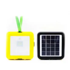 Portable Indoor and Outdoor Solar Lantern with Reading Light and Phone Charging