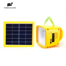 2018 New DIY Solar Lantern Camping with Phone Charger Connector