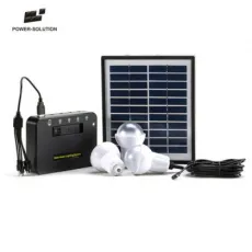 LED Solar Light System for Rural Areas