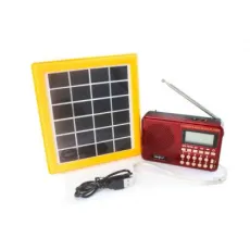 Instock Solar Radio Transistor Indoor Outdoor FM/Am/Sw Rechargerable