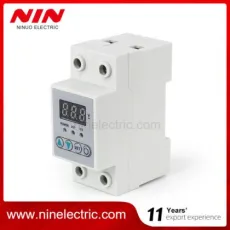 Nin Intelligent Automatic Voltage Stabilizers Over and Under Voltage Protector Over Current Protector with LED Digital Voltage