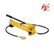 Hand Operated Hydraulic Pump with Pressure Gauge (CP-700-2)