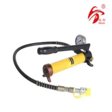 Mini Manual Hydraulic Pump with Pressure Gauge (CP-180A)
