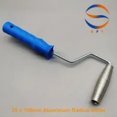 25mm X 100mm Aluminium Radius Rollers Paint Rollers for Laminating