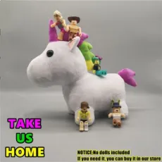 Cute Robloxing Unicorn Pets Adopt Me Stuffed Toy Action Figures