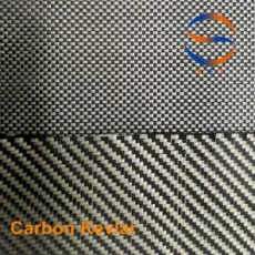 200GSM Customized Carbon Fiber Kevlar Fiber Hybrid Fabric for FRP