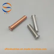Carbon Steel Copper Plating M4 ISO13918 Welding Threaded Stud PT