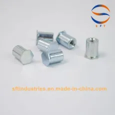 ISO13918 M4 Carbon Steel Stainless Steel Self Clinching Rivet Nut